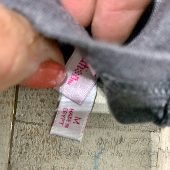 Xhilaration Gray and Purple Graphic Tee - Picture 5 of 5